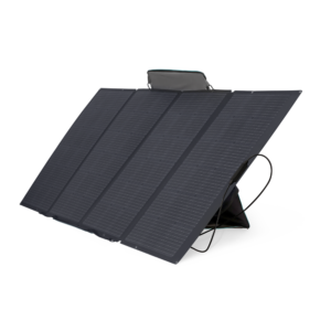 Módulo Solar Portátil y Flexible de 400W Recomendado para Estaciones Portátiles EFD330, EFD350 ó EFD500 / Ajuste de Ángulo / Carga Eficiente / Incluye Cable XT60 a MC4